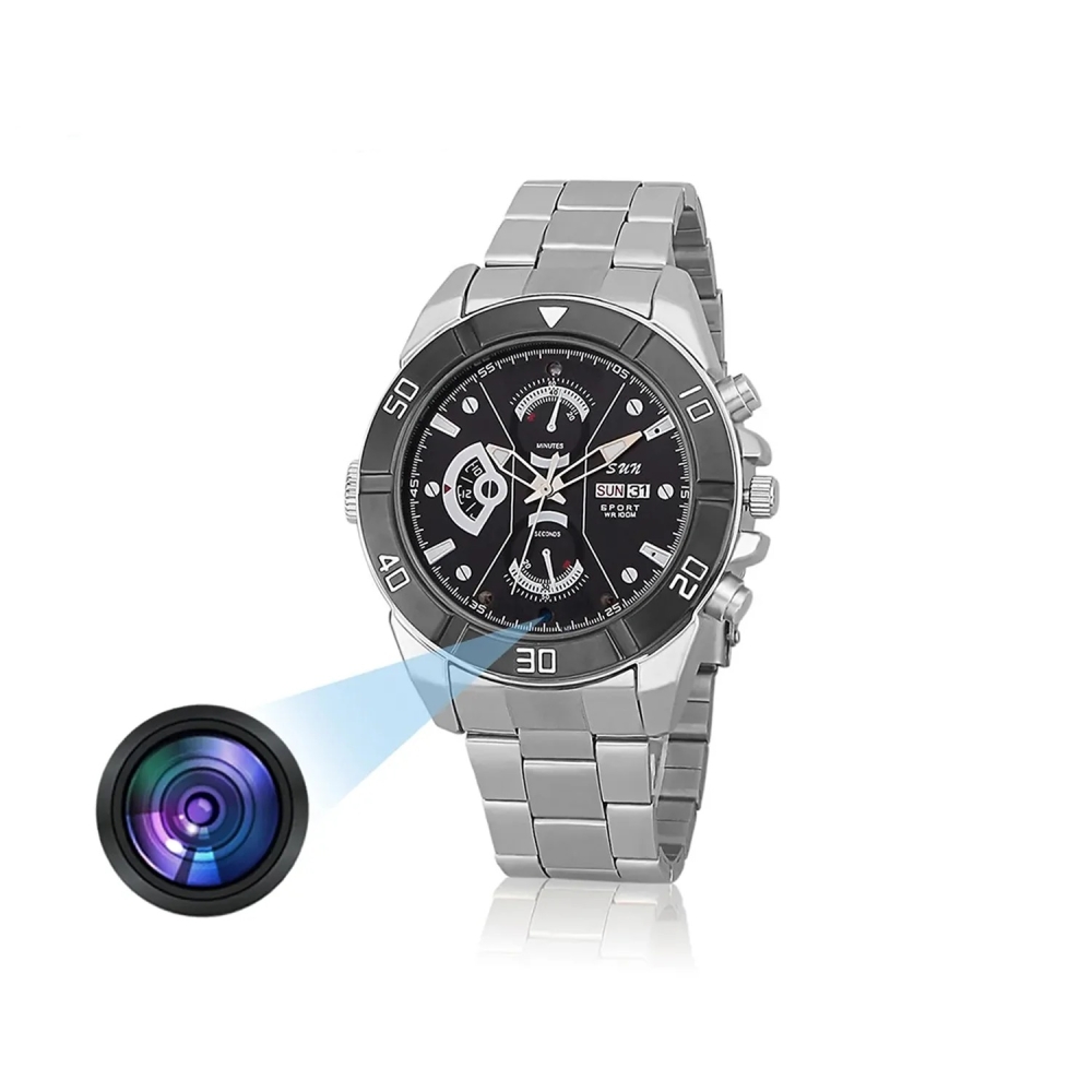 Cámara reloj espía 32gb pulsera FullHD KC10 Video Foto Audio