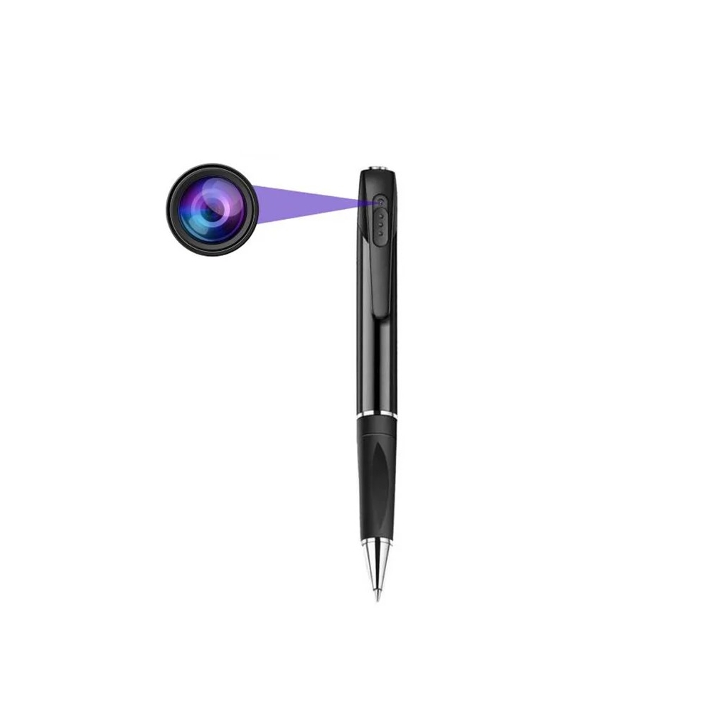 Cámara espía oculta lapicero 1080p graba video audio W8