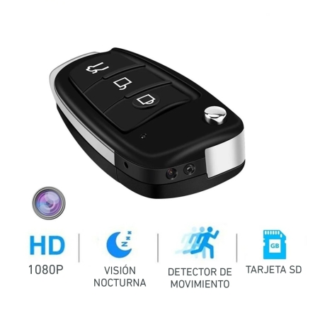 Cámara Espía tipo Llavero 1080p con Infrarrojo S820