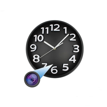 Cámara espía oculta Reloj de pared 1080P Wifi IP408W